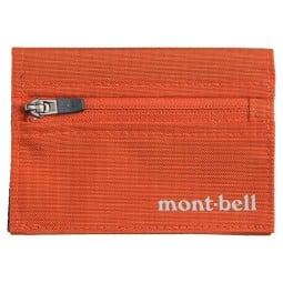Montbell Trail Wallet ultraleichtes Portemonnee in Orange Red
