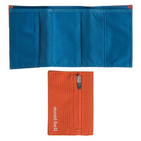 Montbell Trail Wallet mit blauer Innenseite