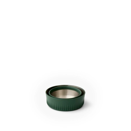 Sea to Summit Detour Collapsible Mug Green zusammengefaltet