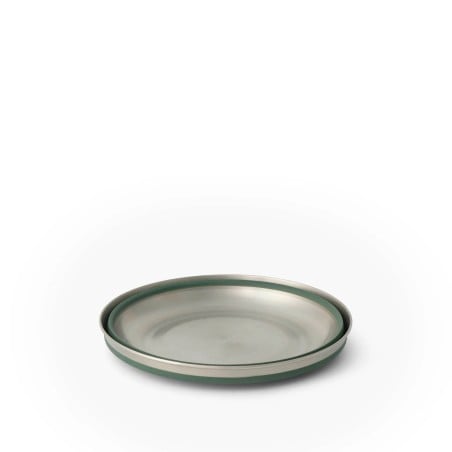 Sea to Summit Detour Collapsible Bowl L Green zusammengefaltet