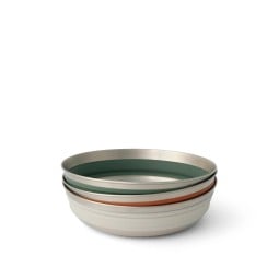 Sea to Summit Detour Collapsible Bowl faltbare Schüsseln gestapelt