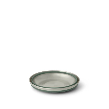 Sea to Summit Detour Collapsible Bowl M Green zusammengefaltet
