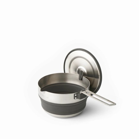 Sea to Summit Detour Collapsible Pouring Pot 1,8L mit integriertem Deckelhalter