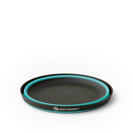 Sea to Summit Frontier UL Collapsible Bowl Blue L zusammengefaltet