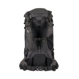 Exped Lightning 40 UL Rucksack Schwarz Rückseite