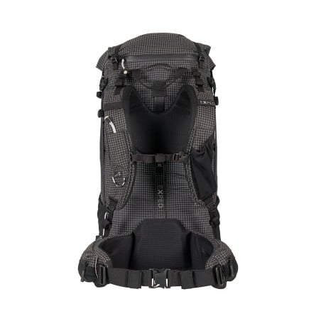 Exped Lightning 50 Rucksack Black Rückseite mit verstellbarem Tragesystem