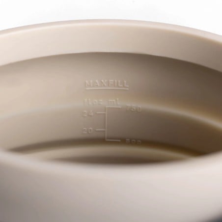 Skala mit max. Füllvolumen von 750ml beim Sea to Summit Frontier UL Collapsible Kettle 1,1l
