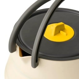 Sea to Summit Frontier UL Collapsible Kettle 1,1l Detailansicht Deckel und Ausguss