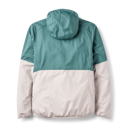Rückseite Rab Windgather Hoody Softshelljacke Sage Pebble