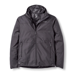 Rab Windgather Hoody Softshelljacke in Farbe Black