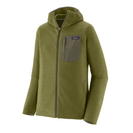 Patagonia R1 Air Full-Zip Hoody in der Farbe Caper Green