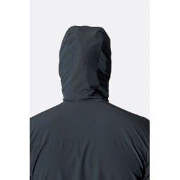 Rab Borealis Hoody Softshelljacke Rückseite der Kapuze