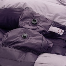 Wärmekragen mit Magnetverschluss Mountain Equipment Classic 550 Women's Daunenschlafsack