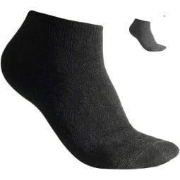 Woolpower Shoe Liner Short Socke schwarz