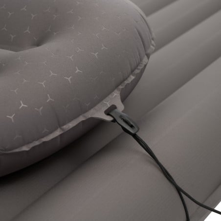Exped Ultra Pillow Kopfkissen Größe M Farbe Greygoose mit seitlichen Schlaufen und Befestigungsband