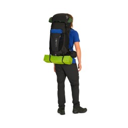 Exped Ridgeline 55 Rucksack Rückansicht beispielhaft mit befestigter Isomatte