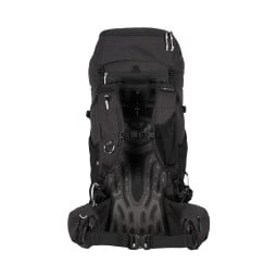Exped Ridgeline 55 Rucksack Black Rückseite mit Tragesystem