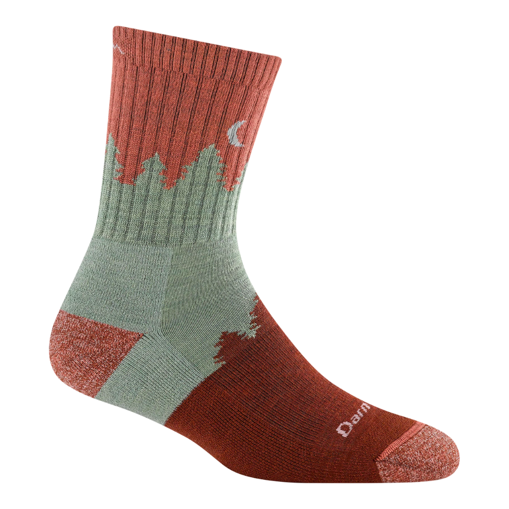 Treeline Micro Crew Socke Damen 41-42,5 Canyon