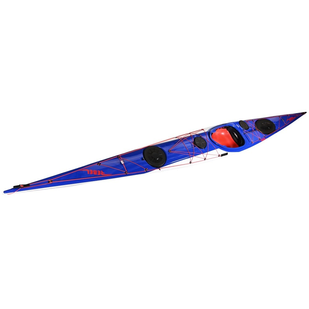 Rebel Kayaks Husky HD blau-weiß "Arrow"