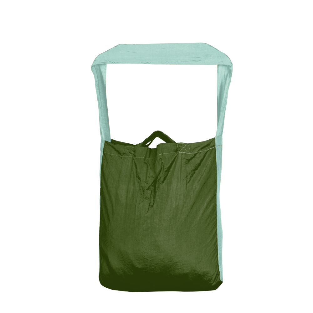 Ticket To The Moon Eco Bag Medium Leaf Green Mint