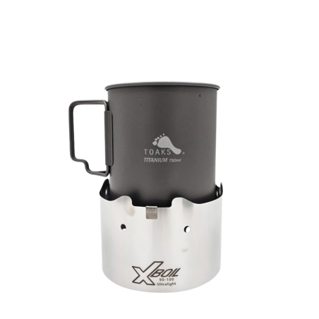 Walkonthewildside X-Boil 750ml Spar-Bundle im Gebrauch