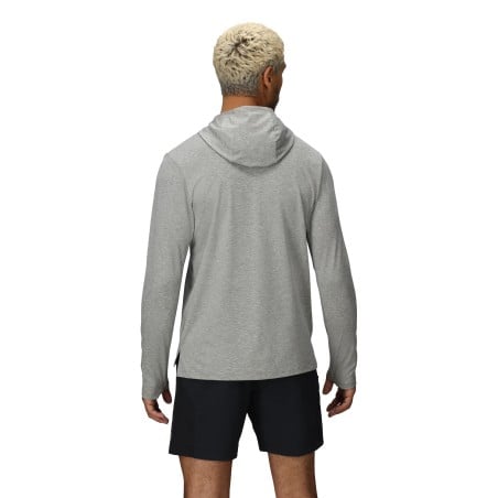 Outdoor Research ActiveIce Spectrum Sun Hoodie Grey Heather Rückansicht