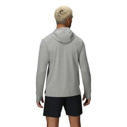Outdoor Research ActiveIce Spectrum Sun Hoodie Grey Heather Rückansicht
