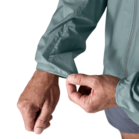 Patagonia Houdini Windbreaker Jacke in Blue Sage mit Stretchbündchen