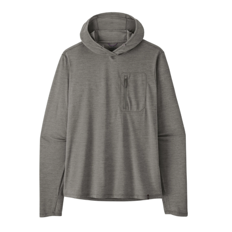 Patagonia Capilene Cool Sun Hoody in Forge Grey - Noble Grey X-Dye