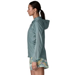 Patagonia Houdini Windbreaker Jacke Damen Blue Sage Seitenansicht