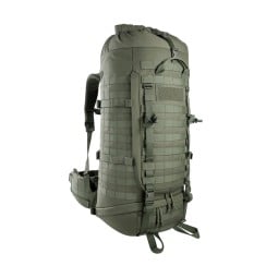 Tasmanian Tiger Base Pack 60 FO Rucksack ohne Deckelfach abgebildet mit Rollverschluss