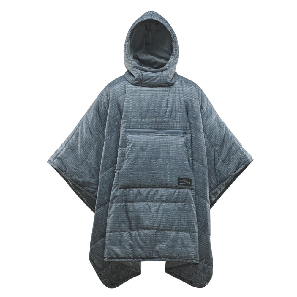 Therm-a-Rest Honcho Poncho Blue Woven Print