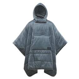 Therm-a-Rest Honcho Poncho Blue Woven Print