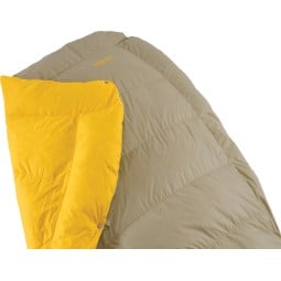 Therm-a-Rest Corus 32 Quilt eine Ecke umgeschlagen