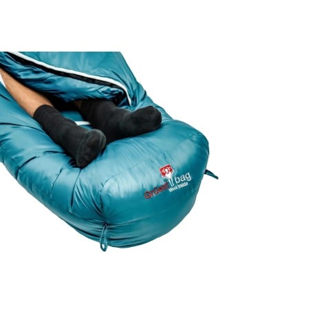 Grüezi Bag DownWool Subzero 2.0 Schlafsack mit praktischer Möglichkeit zur Belüftung