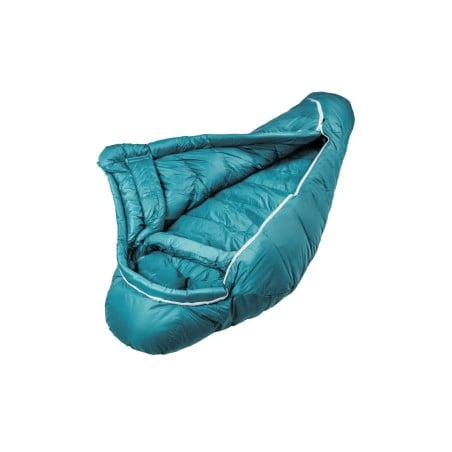 Grüezi Bag DownWool Subzero 2.0 Schlafsack Regular liegend geöffnet
