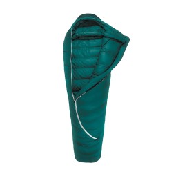 Grüezi Bag DownWool Subzero 2.0 Schlafsack Long und Extra Long aufrecht geöffnet