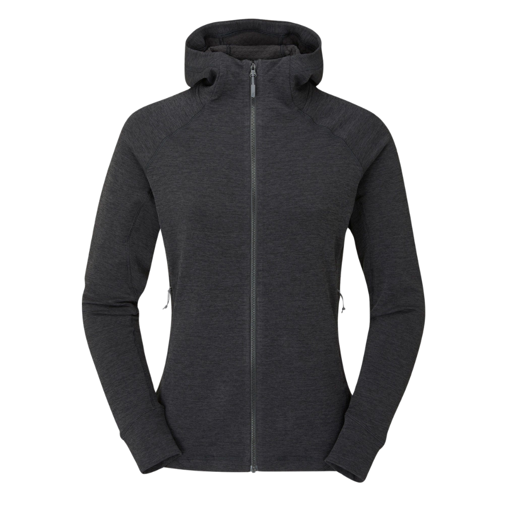 Rab Nexus Hoody Fleecejacke Damen in der Farbe Black