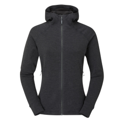 Rab Nexus Hoody Fleecejacke Damen in der Farbe Black