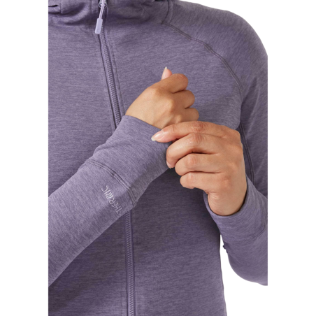 Rab Nexus Hoody Fleecejacke Damen mit langen Ärmeln