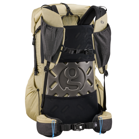Gossamer Gear Skala 38 Ultralight Rucksack in Badlands Rückseite
