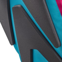 Detailansicht Rückenpolster am ORTLIEB Velocity Lite 23L Tagesrucksack Cyber Blue