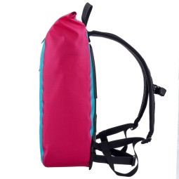 ORTLIEB Velocity Lite 23L Tagesrucksack Cyber Blue Seitenansicht