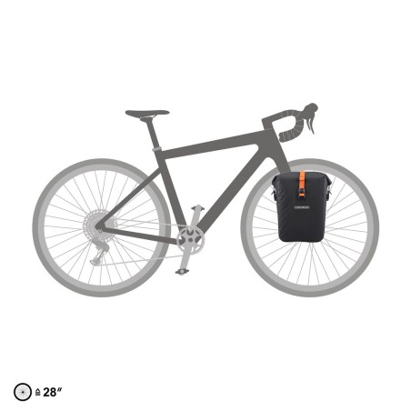 ORTLIEB Gravel-Pack beispielhafte Abbildung zur Montage am Fahrrad
