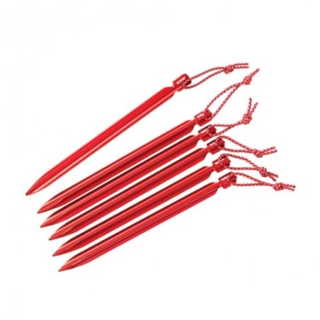 MSR MiniGroundhog Zelthering 6er Pack MSR MiniGroundhog Zelthering 6er Pack