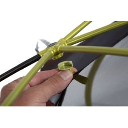 Nemo Dragonfly OSMO 2P Zelt mit einfacher Aufhängung am Gestängesystem