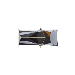 Innenzelt Nemo Dragonfly OSMO 1P Zelt von oben betrachtet