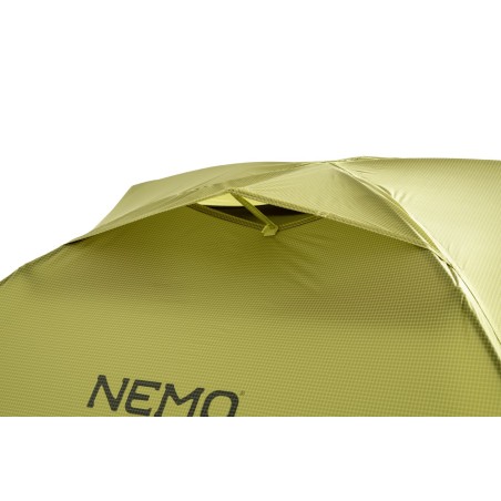 Detailansicht Belüftung am Nemo Dragonfly OSMO 1P Zelt