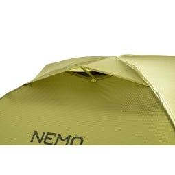 Detailansicht Belüftung am Nemo Dragonfly OSMO 1P Zelt