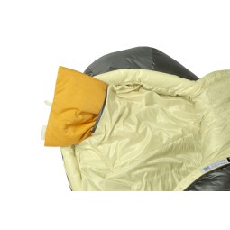 Nemo Disco 15 Daunenschlafsack Damen mit Hülle für Kissen in der Kapuze